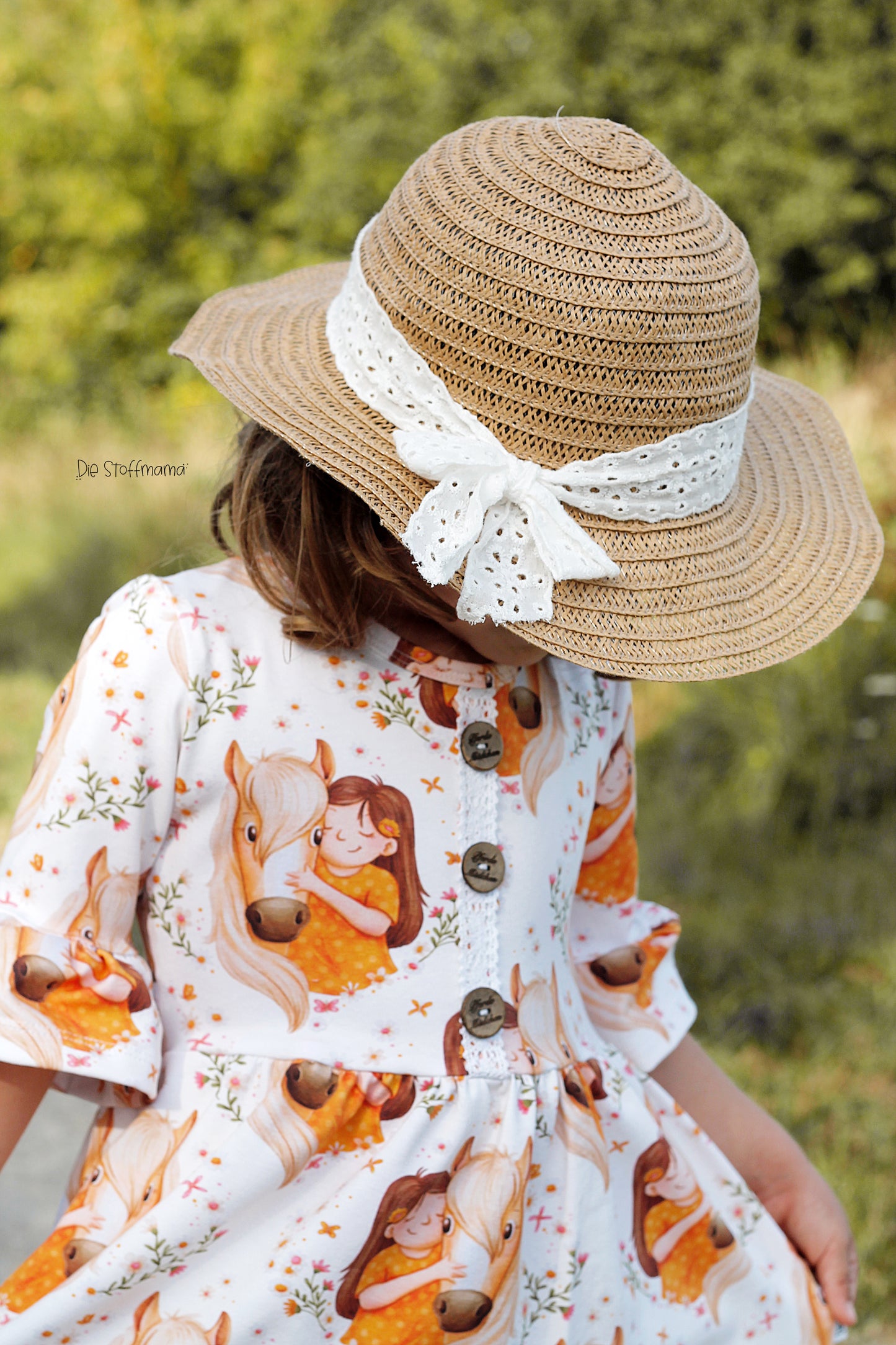 25 cm Jersey Eigenproduktion "Pferdemädchen"