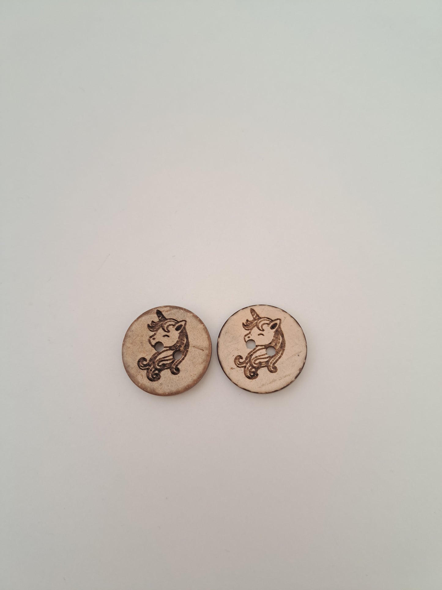 Kokosknopf einzeln "Einhorn"