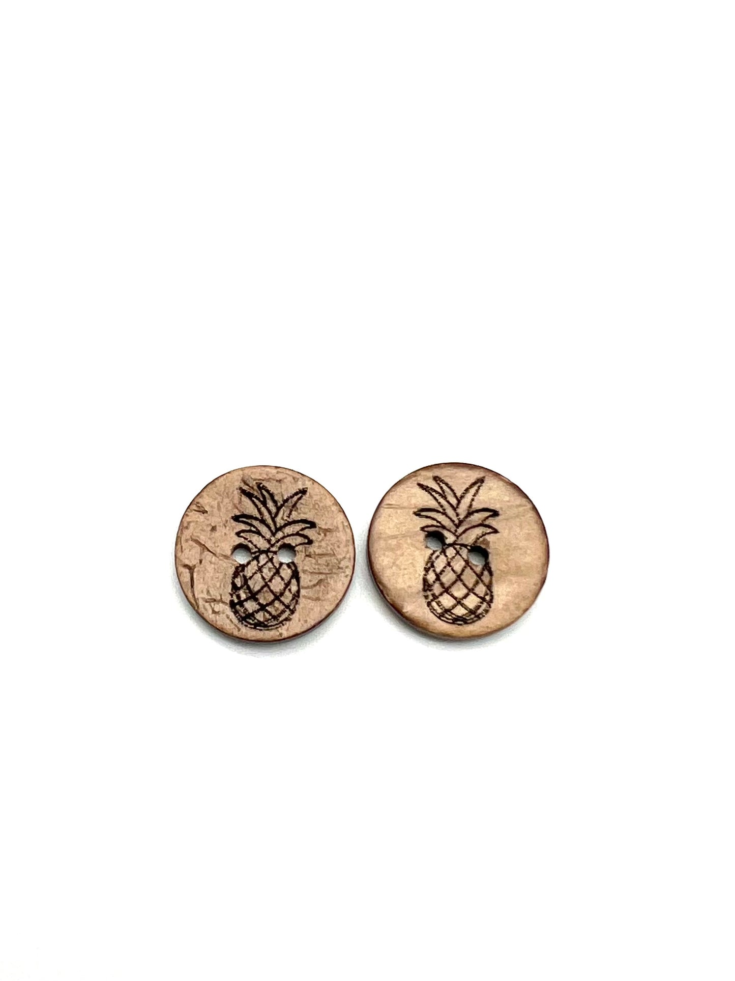 Kokosknopf einzeln "Ananas"