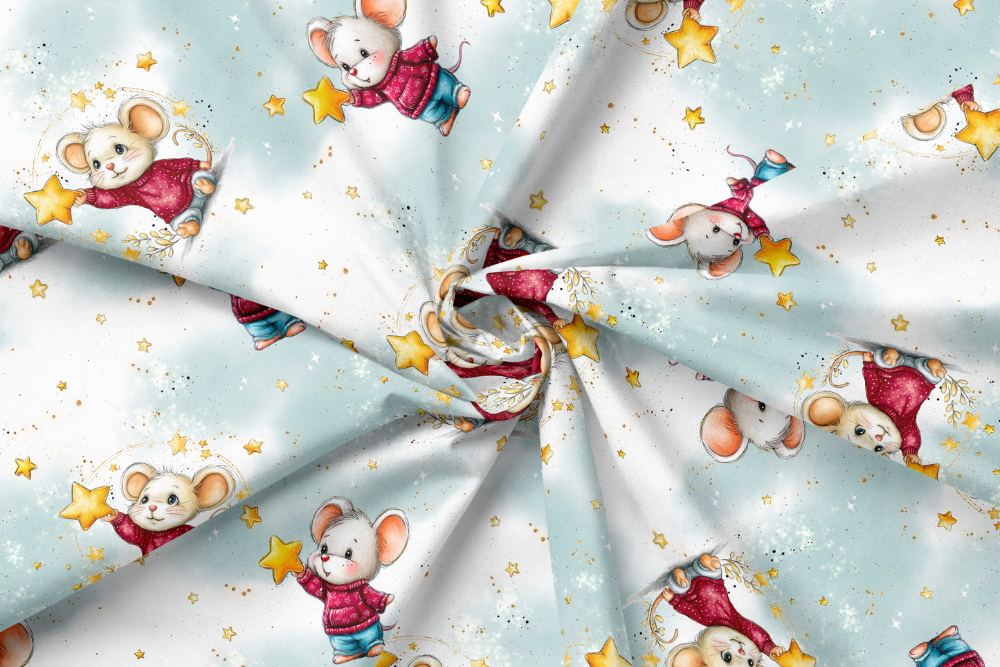 French Terry Eigenproduktion "Zaubermaus"