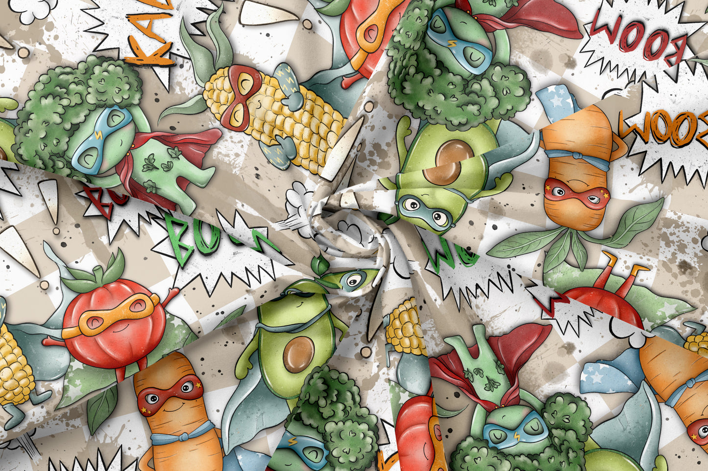 French Terry Eigenproduktion "Gemüseboom"