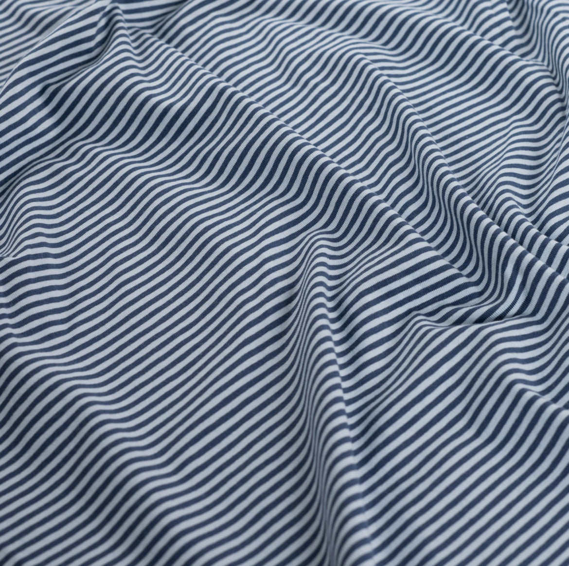 Jersey Streifen navy/dunkelnavy