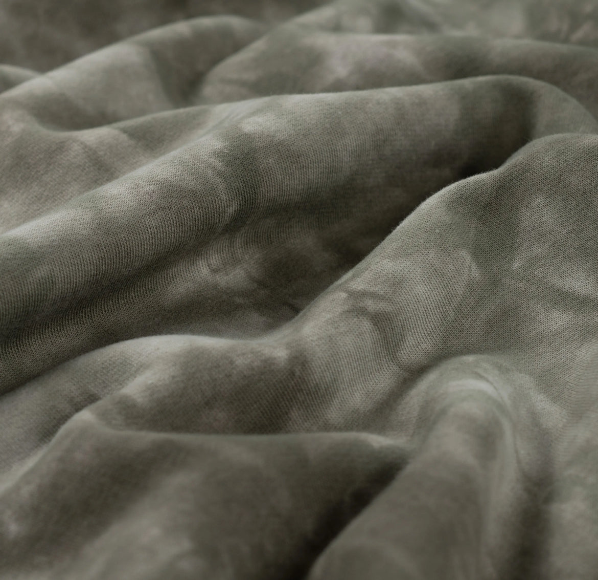 Sweatstoff khaki brushed