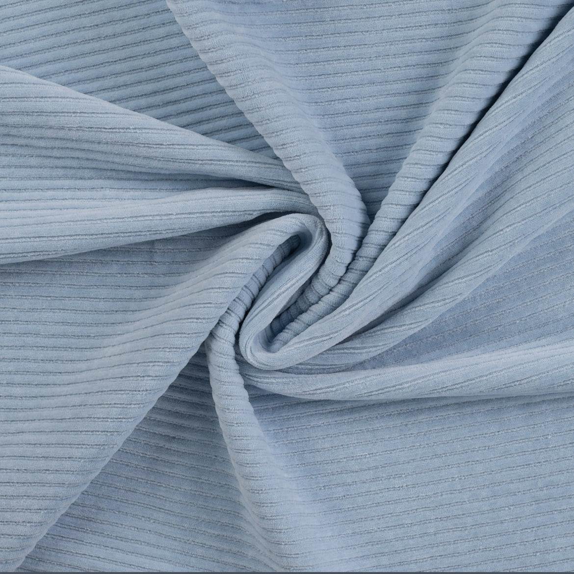 Cord Jersey Nicky babyblau 50