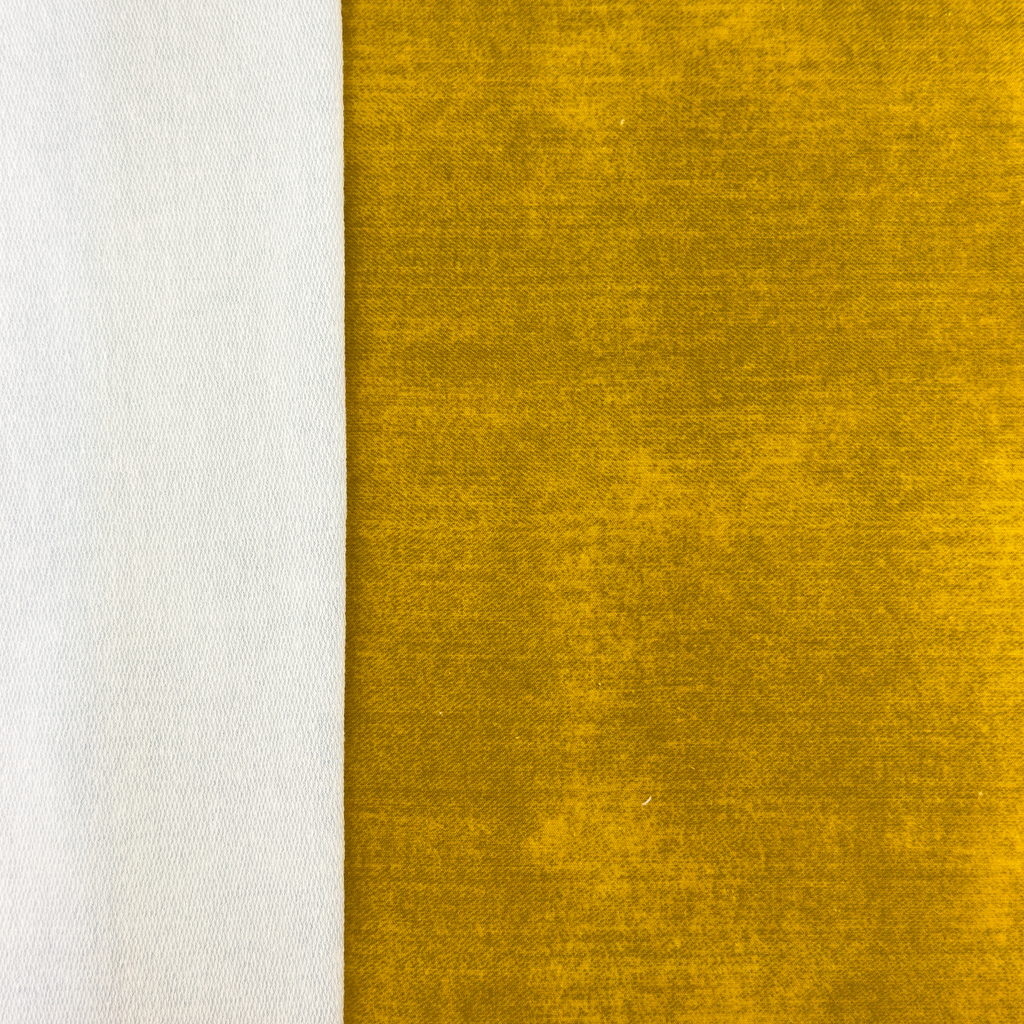 French Terry Denimlook Ocker 15