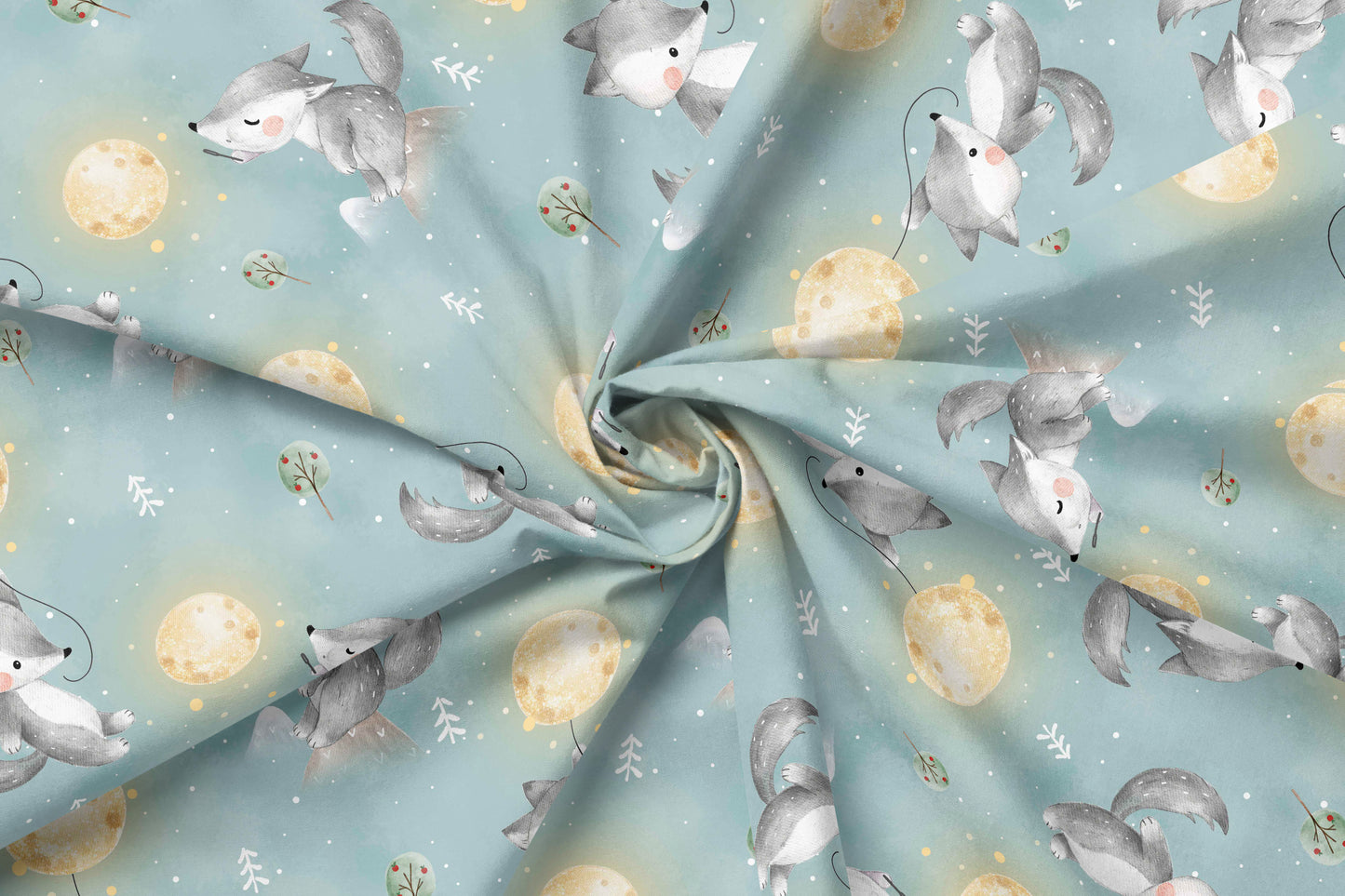 French Terry Eigenproduktion „Wölfe“