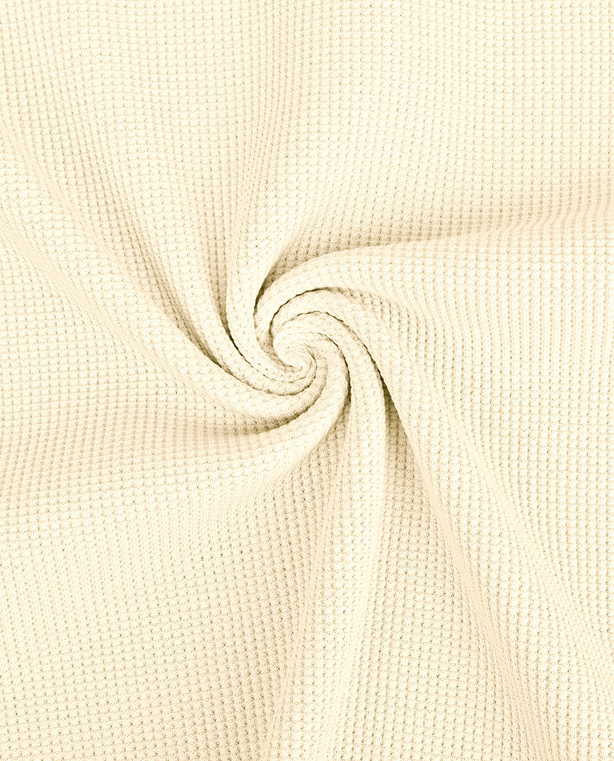 90 cm Waffelstrick Jersey offwhite 02