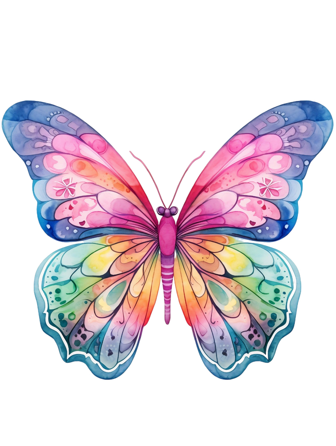 Bügelbild „Schmetterling“