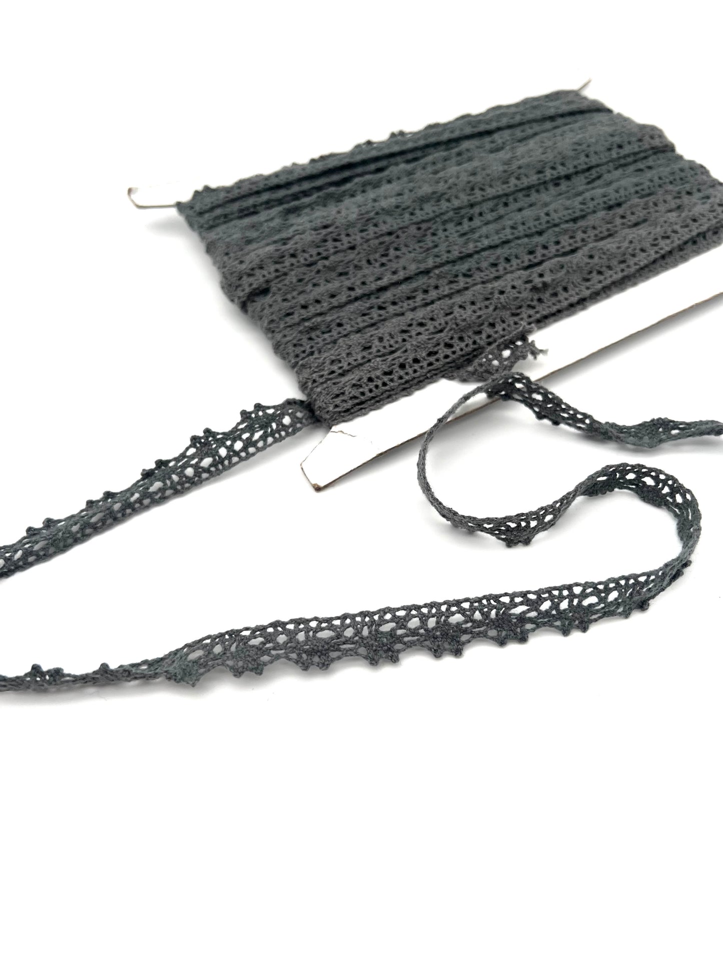 Baumwollspitze dunkelgrau 05