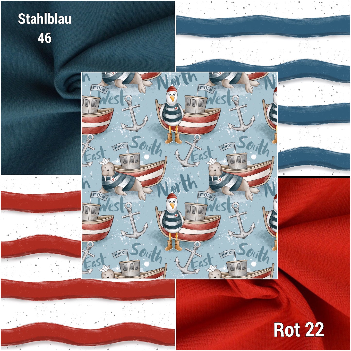 Jersey Eigenproduktion "Ahoi"