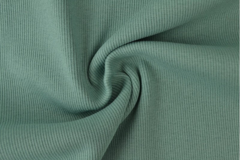 Ripp Bündchen altgrün 62