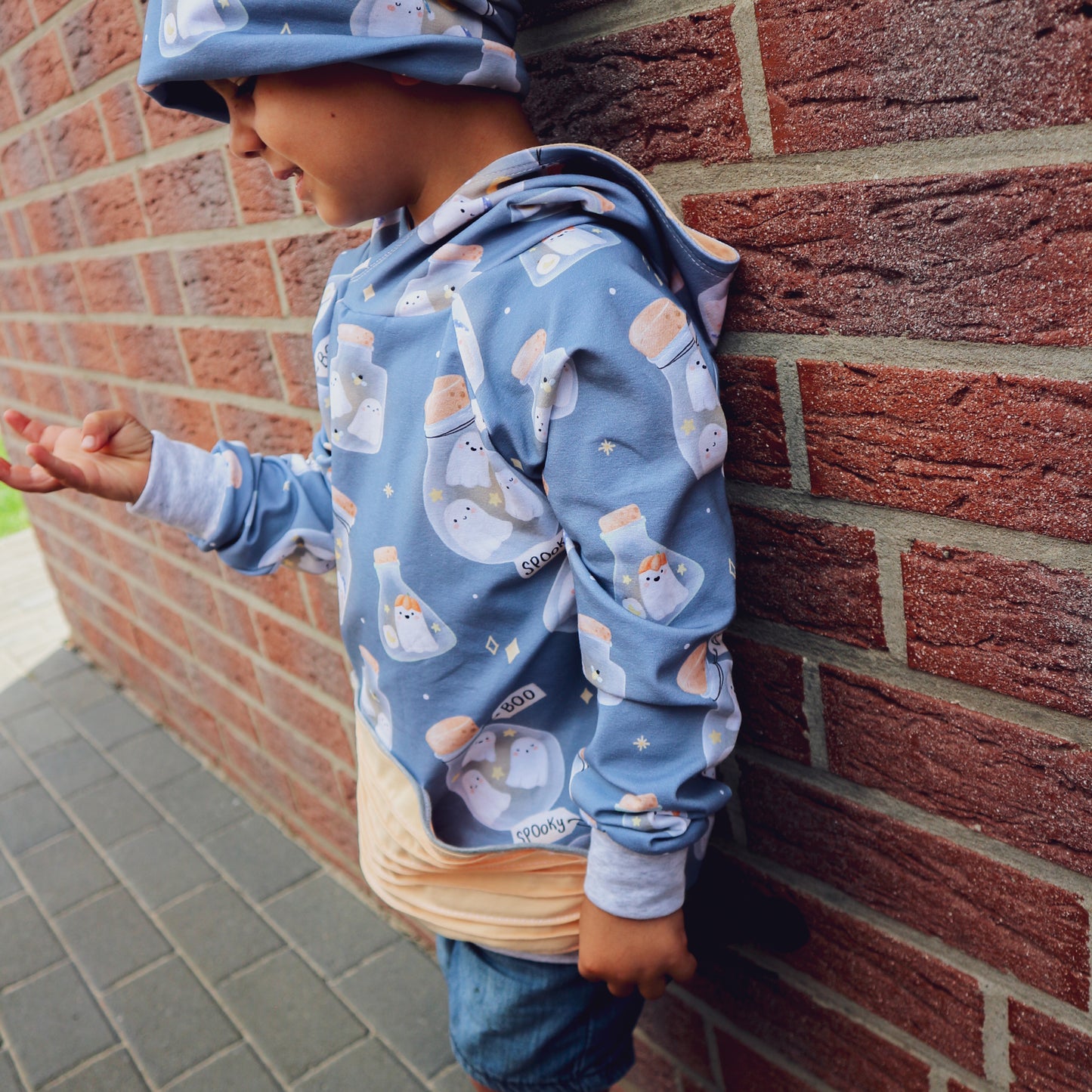 French Terry Eigenproduktion "Spooky"