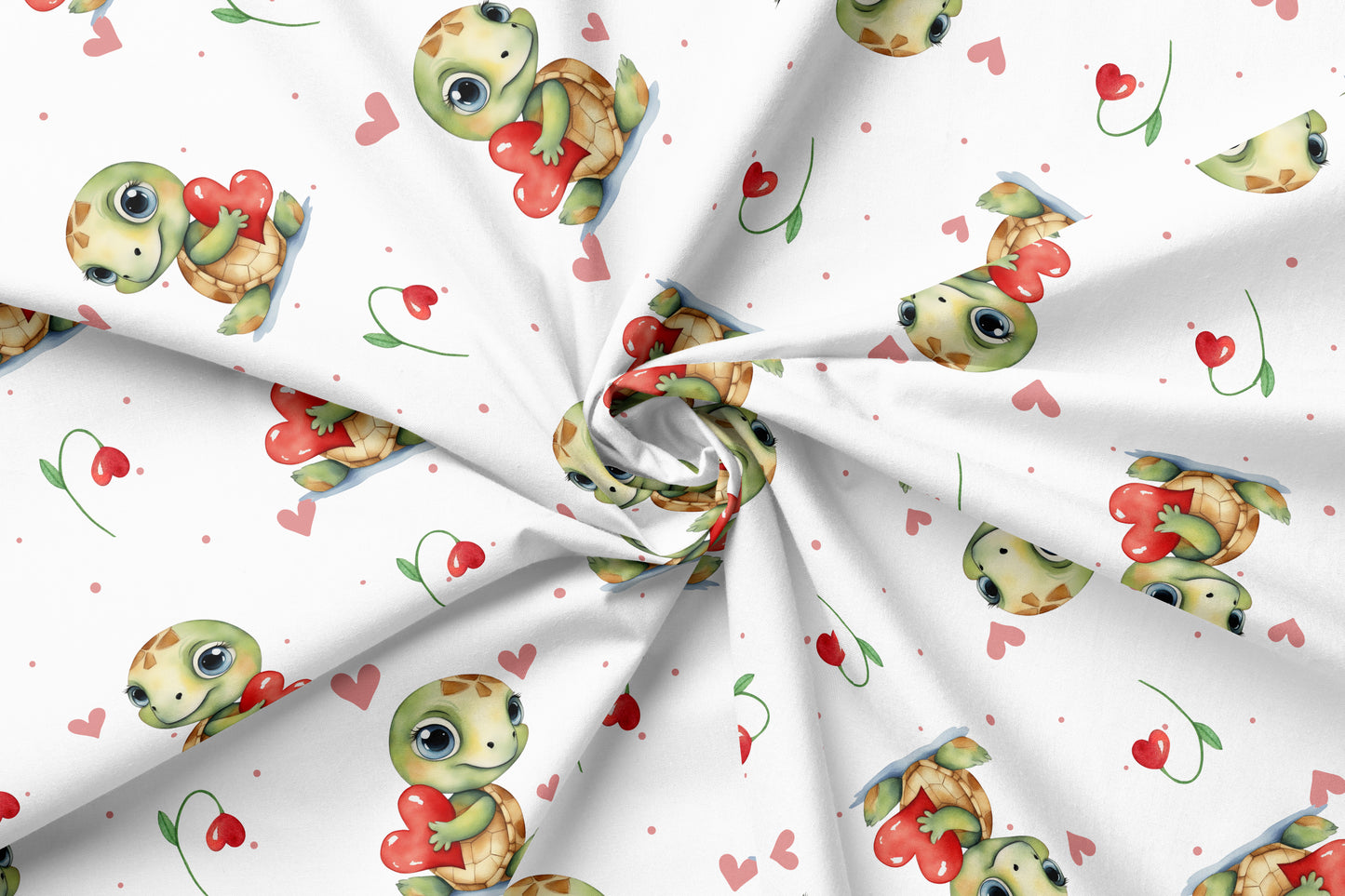 70 cm Jersey Eigenproduktion "Lovely Turtle"