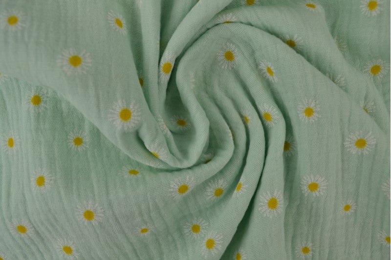 Musselin Gänseblümchen Minze