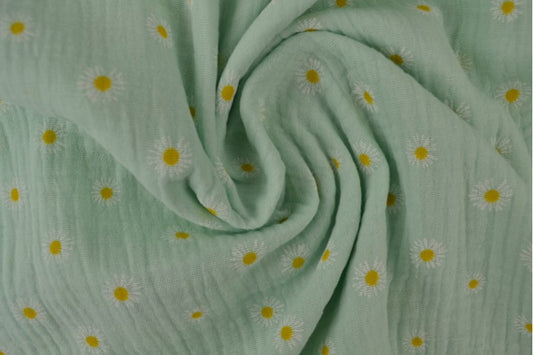 Musselin Gänseblümchen Minze