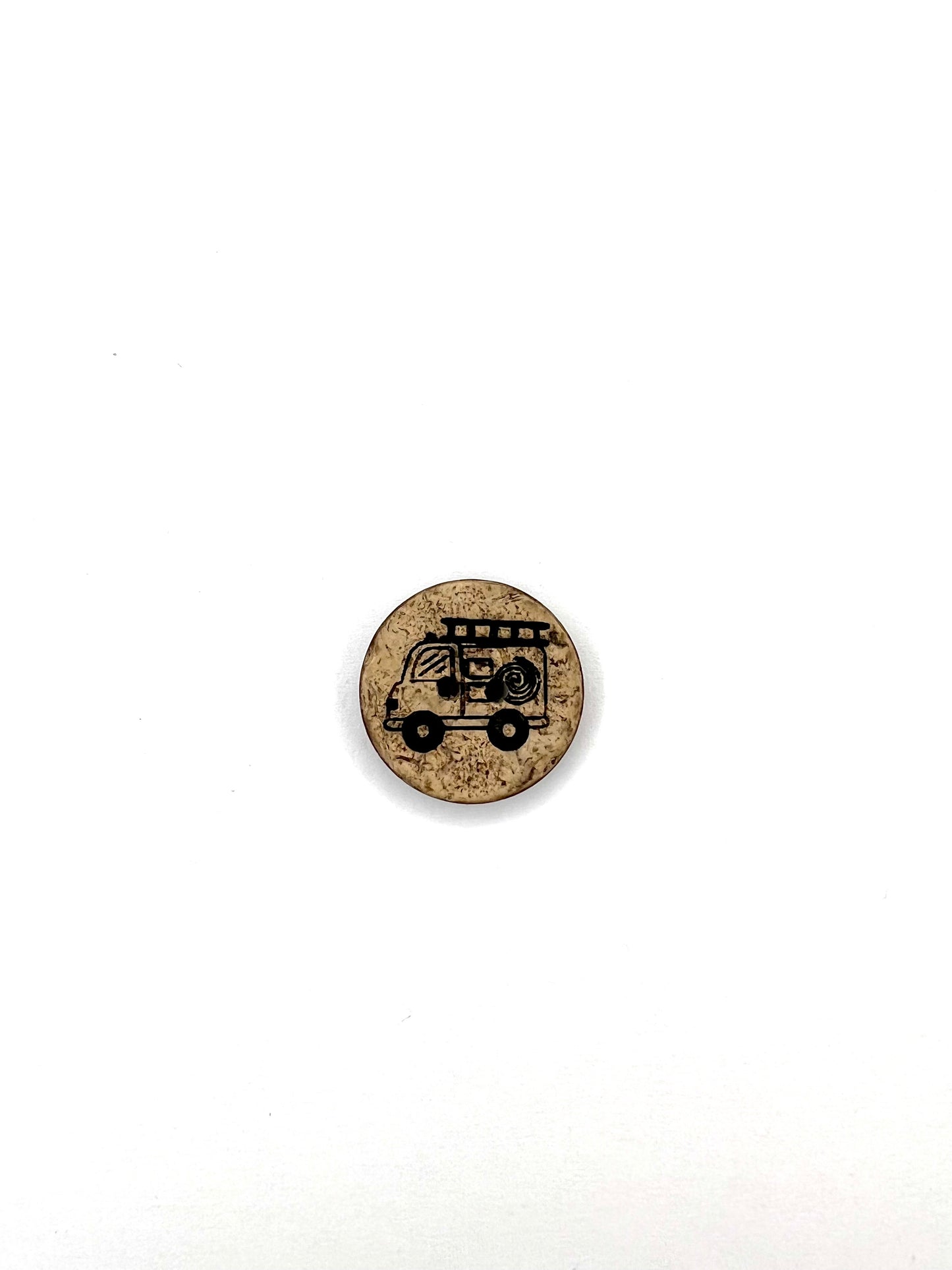 Kokosknopf einzeln "Feuerwehr"