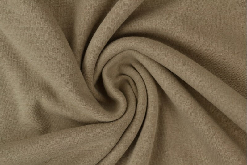 Sweatstoff beige 10