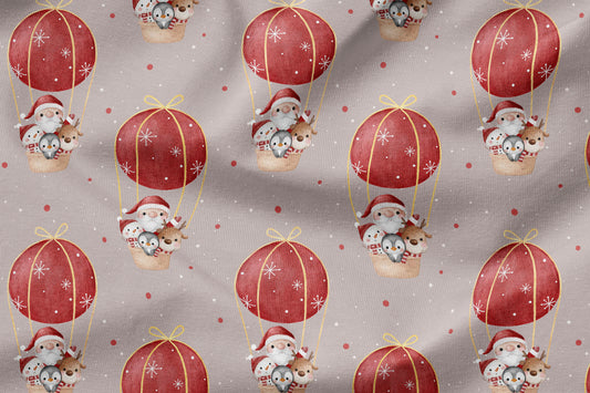 50 cm French Terry Eigenproduktion "Santas Ballon"
