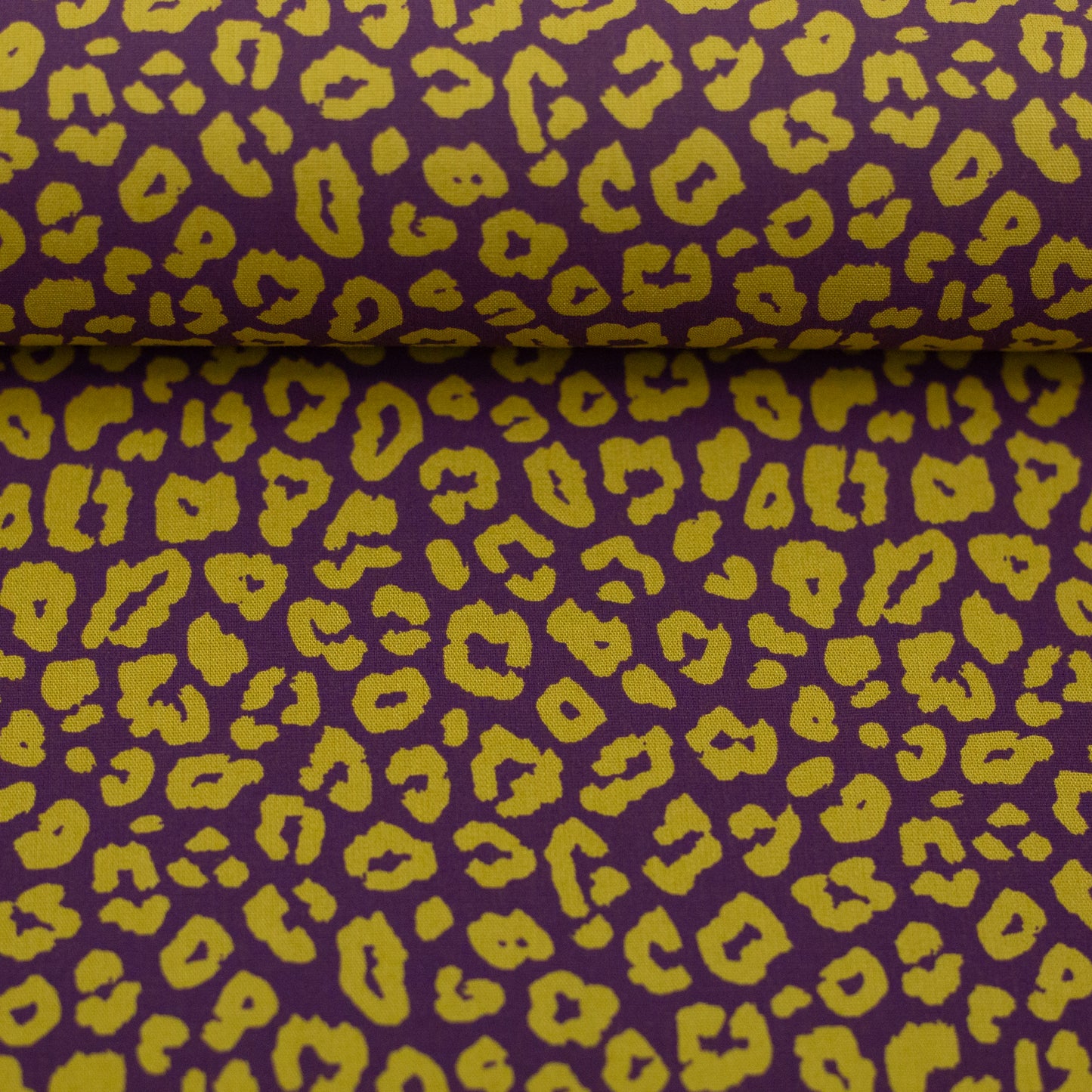 Baumwolle Webware Leonie lila/senf