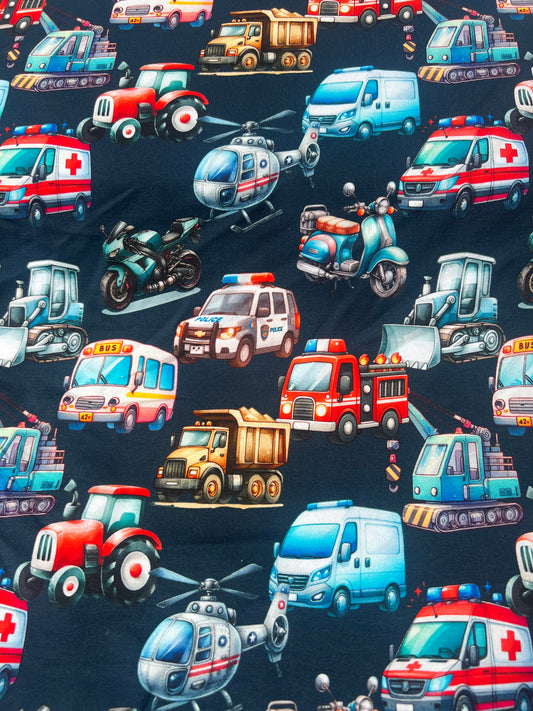 French Terry Fahrzeuge