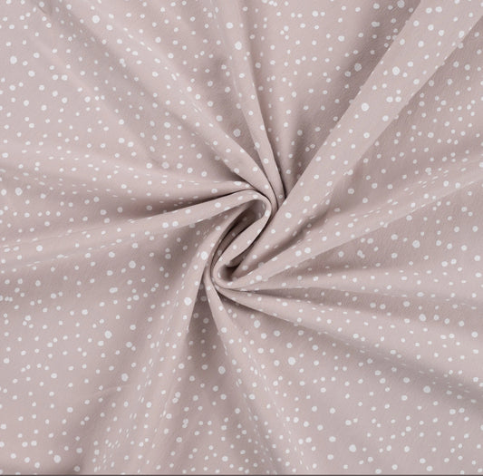 Jersey Punkte altrosa