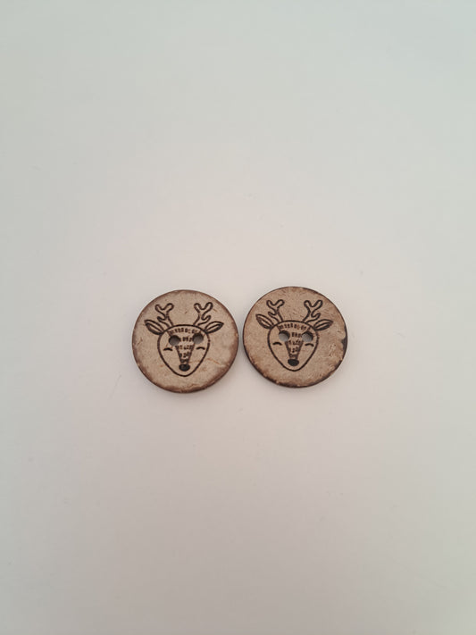 Kokosknopf einzeln "Hirsch"