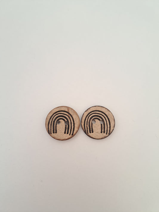 Kokosknopf einzeln "Regenbogen"