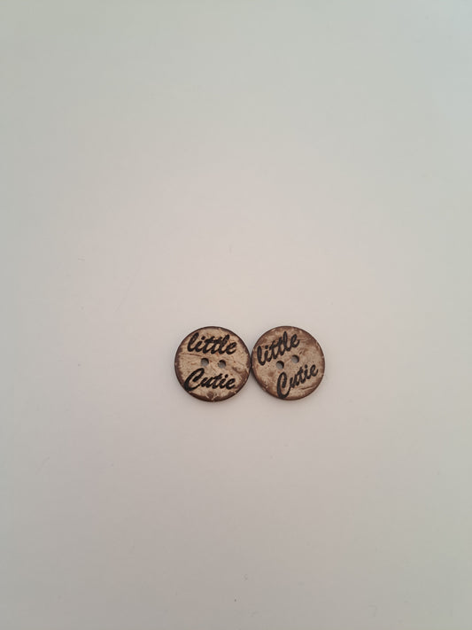 Kokosknopf einzeln "little cutie"