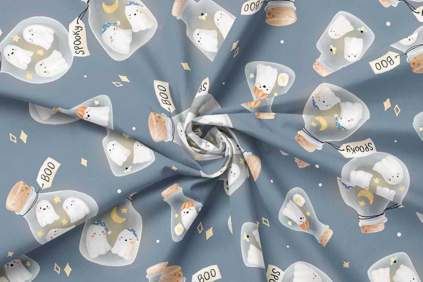 French Terry Eigenproduktion "Spooky"