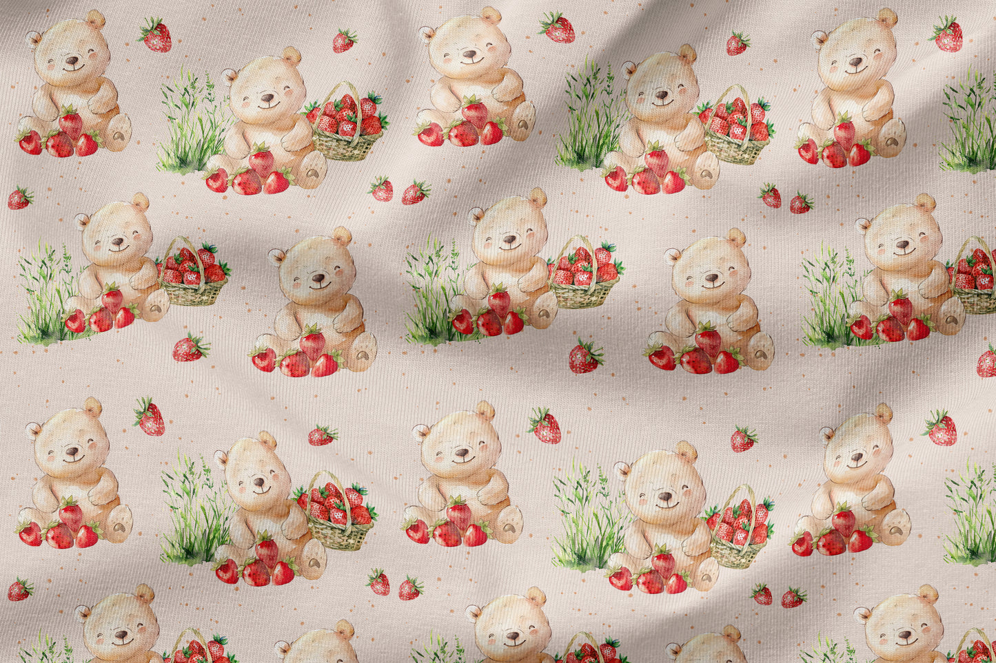 French Terry Eigenproduktion "Erdbärchen"