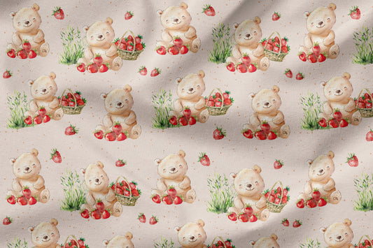 French Terry Eigenproduktion "Erdbärchen"