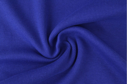 Ripp Bündchen dunkelblau 45