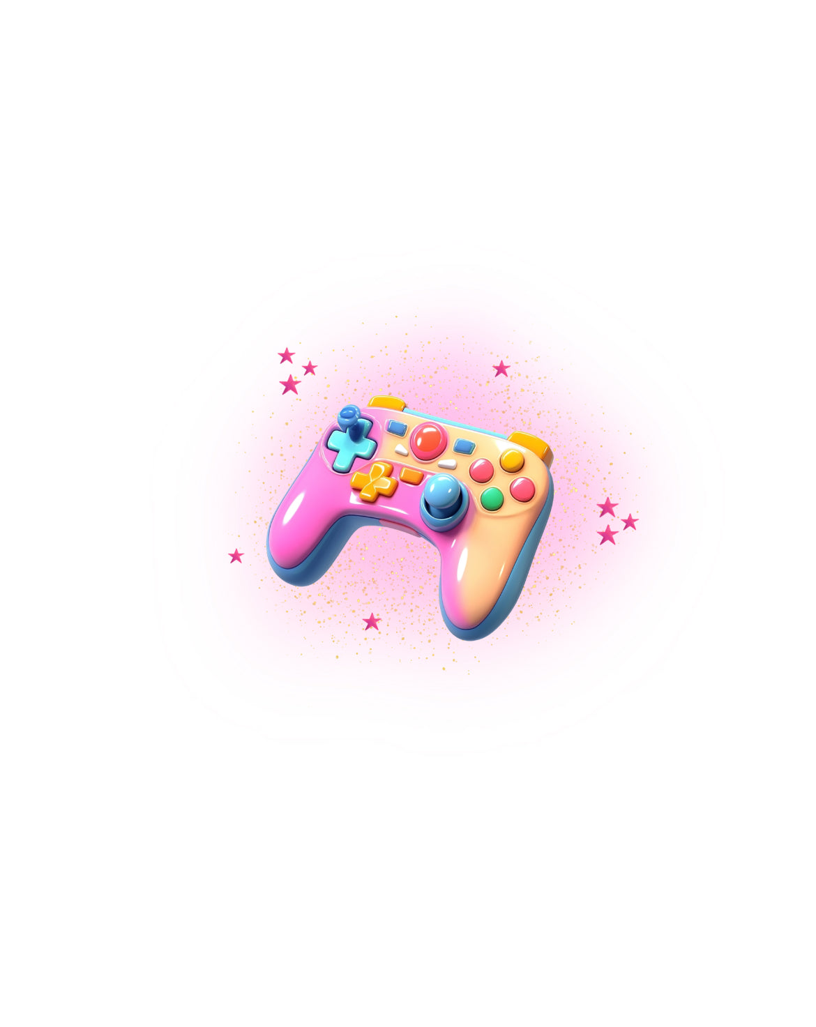 Bügelbild „Controller“