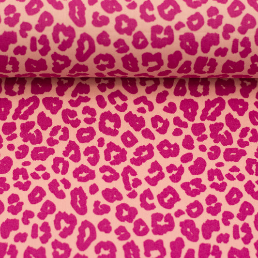 Baumwolle Webware Leonie rosa/erika