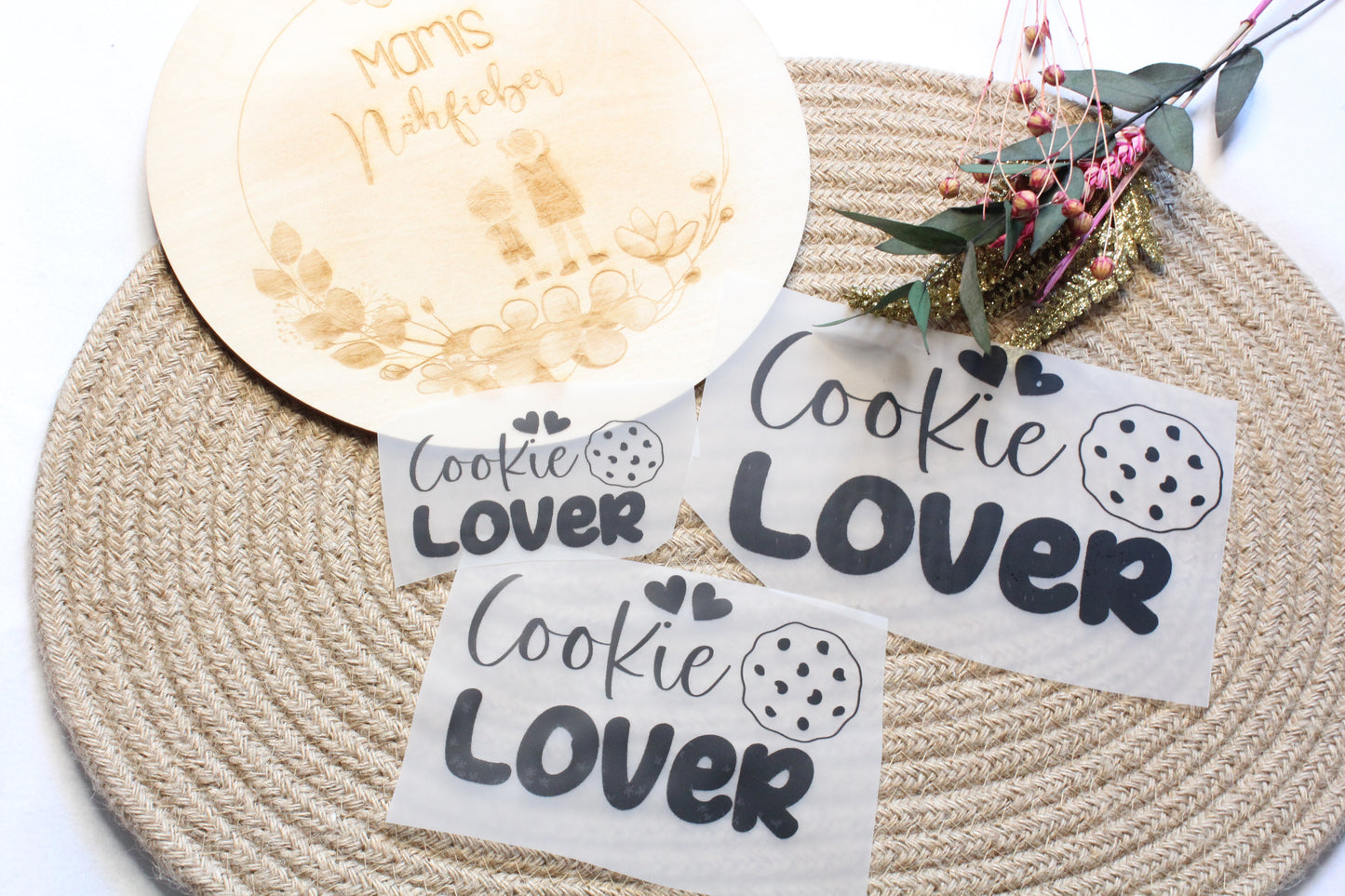 Bügelbild „Cookie Lover“