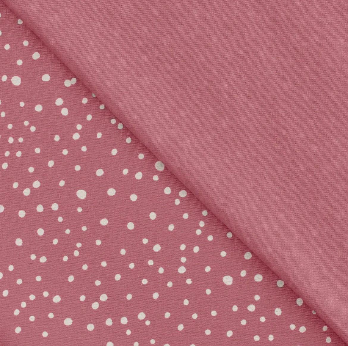 Jersey Punkte bordeaux