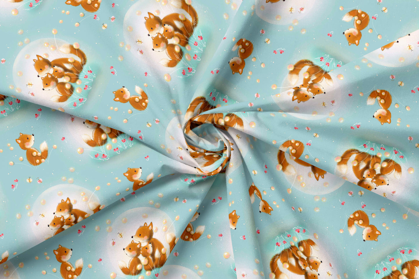 French Terry Eigenproduktion "Fuchsliebe“