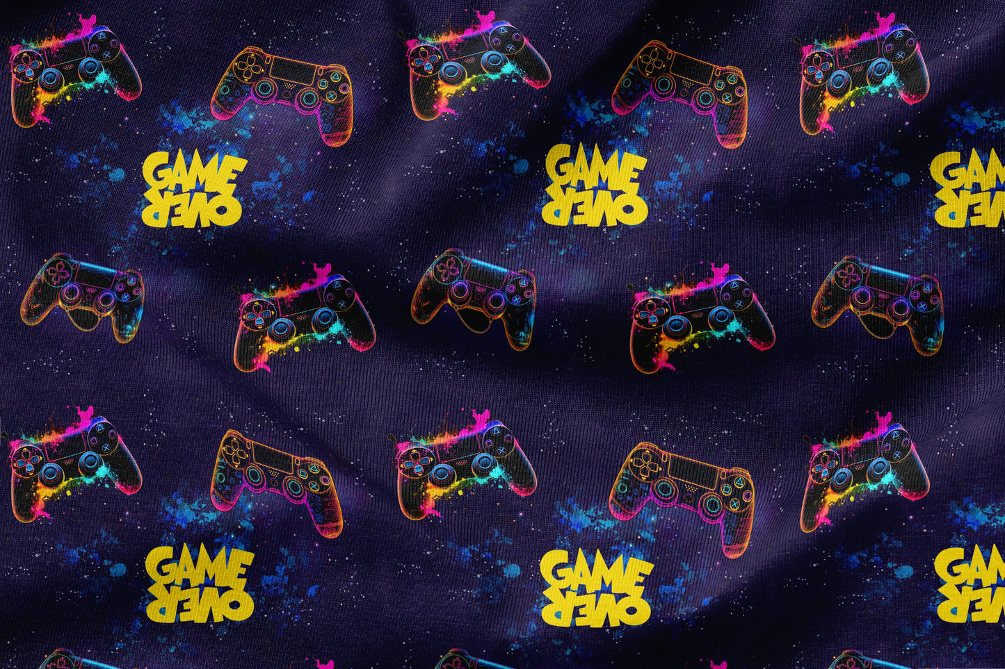 French Terry Eigenproduktion „Game Over"