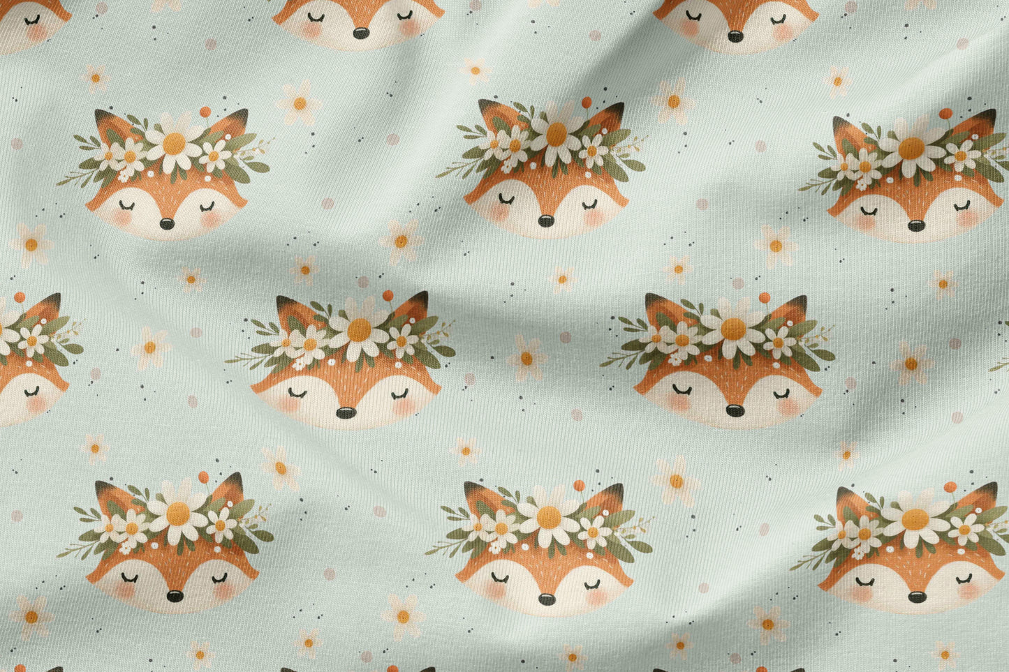 French Terry Eigenproduktion "Blumenfuchs"