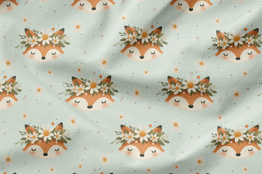 French Terry Eigenproduktion "Blumenfuchs"