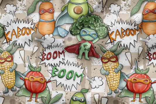 French Terry Eigenproduktion "Gemüseboom"