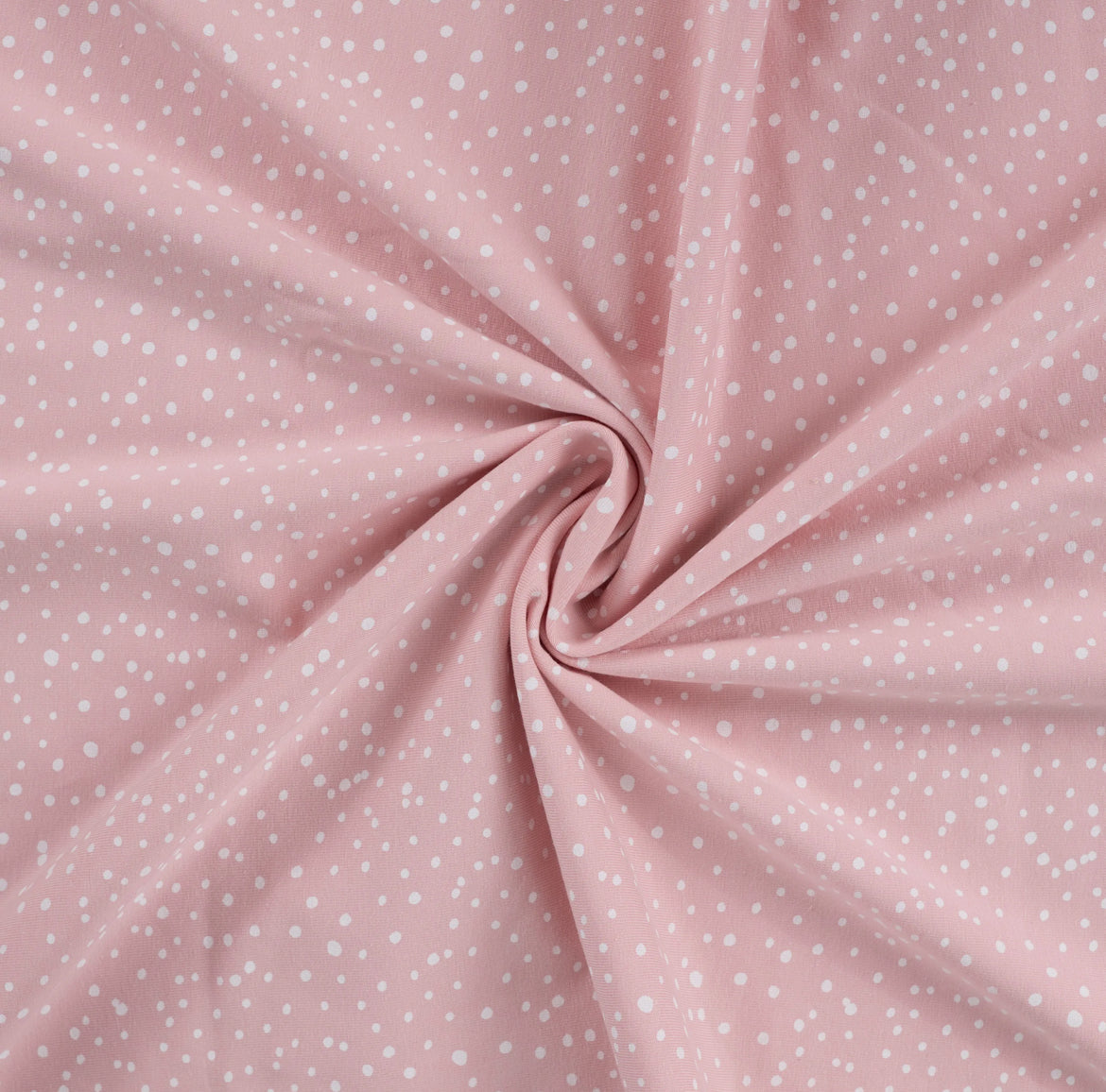 Jersey Punkte Babyrosa