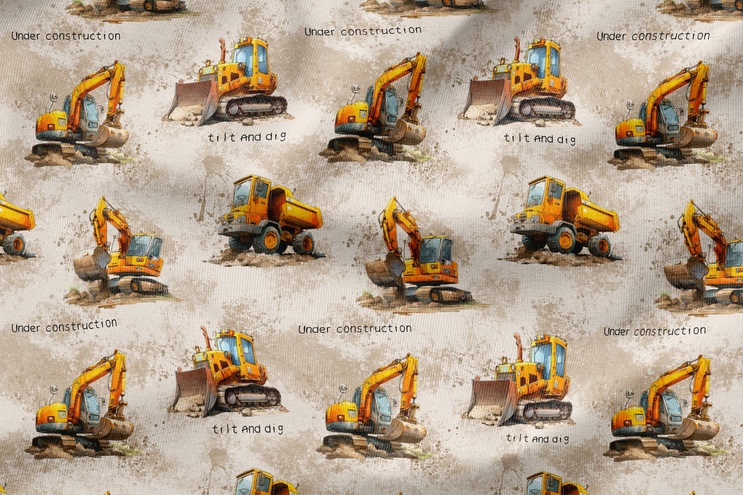 French Terry Eigenproduktion "Construction“