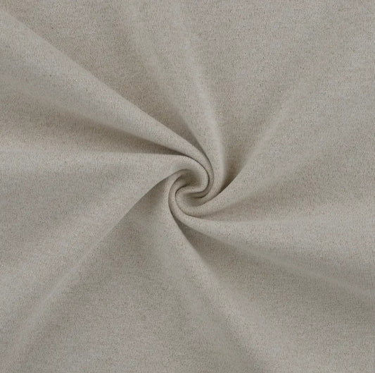 Glitzerbündchen offwhite goldglitzer