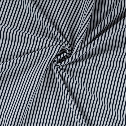 Jersey Streifen Navy