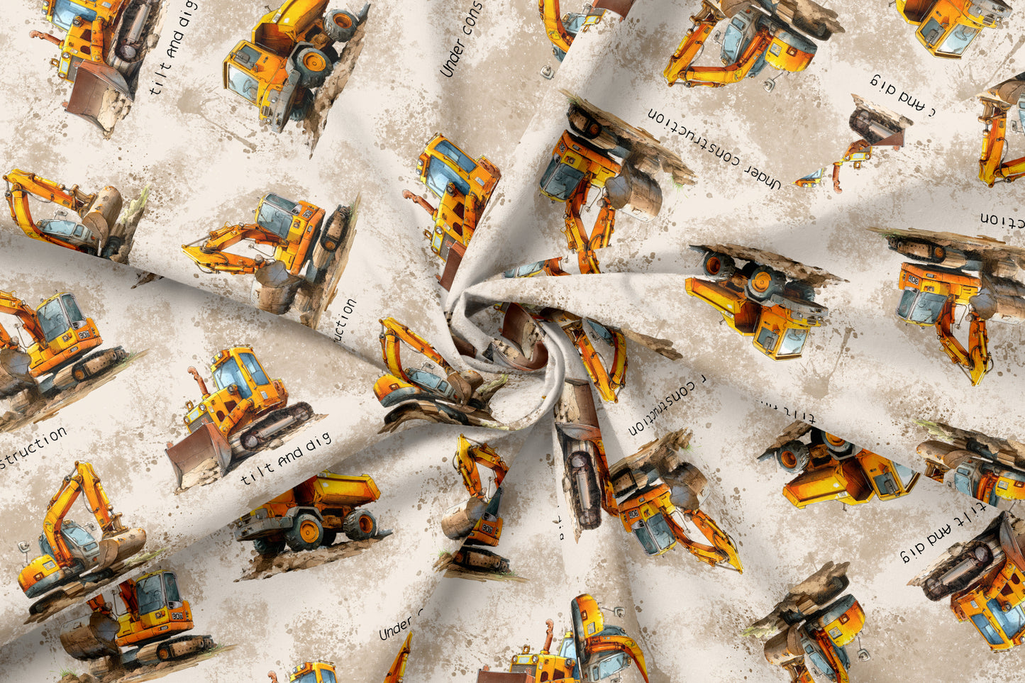 French Terry Eigenproduktion "Construction“