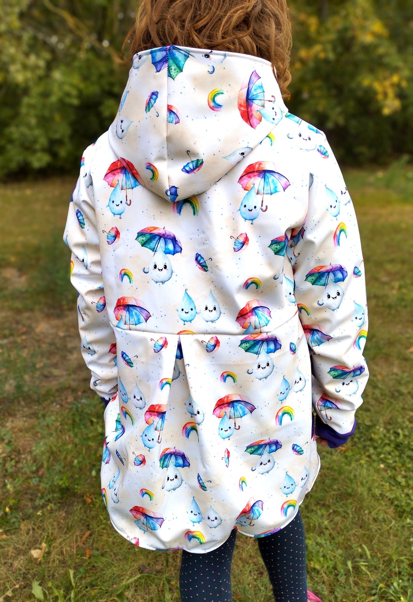 Softshell Eigenproduktion "Happy Raindrops"