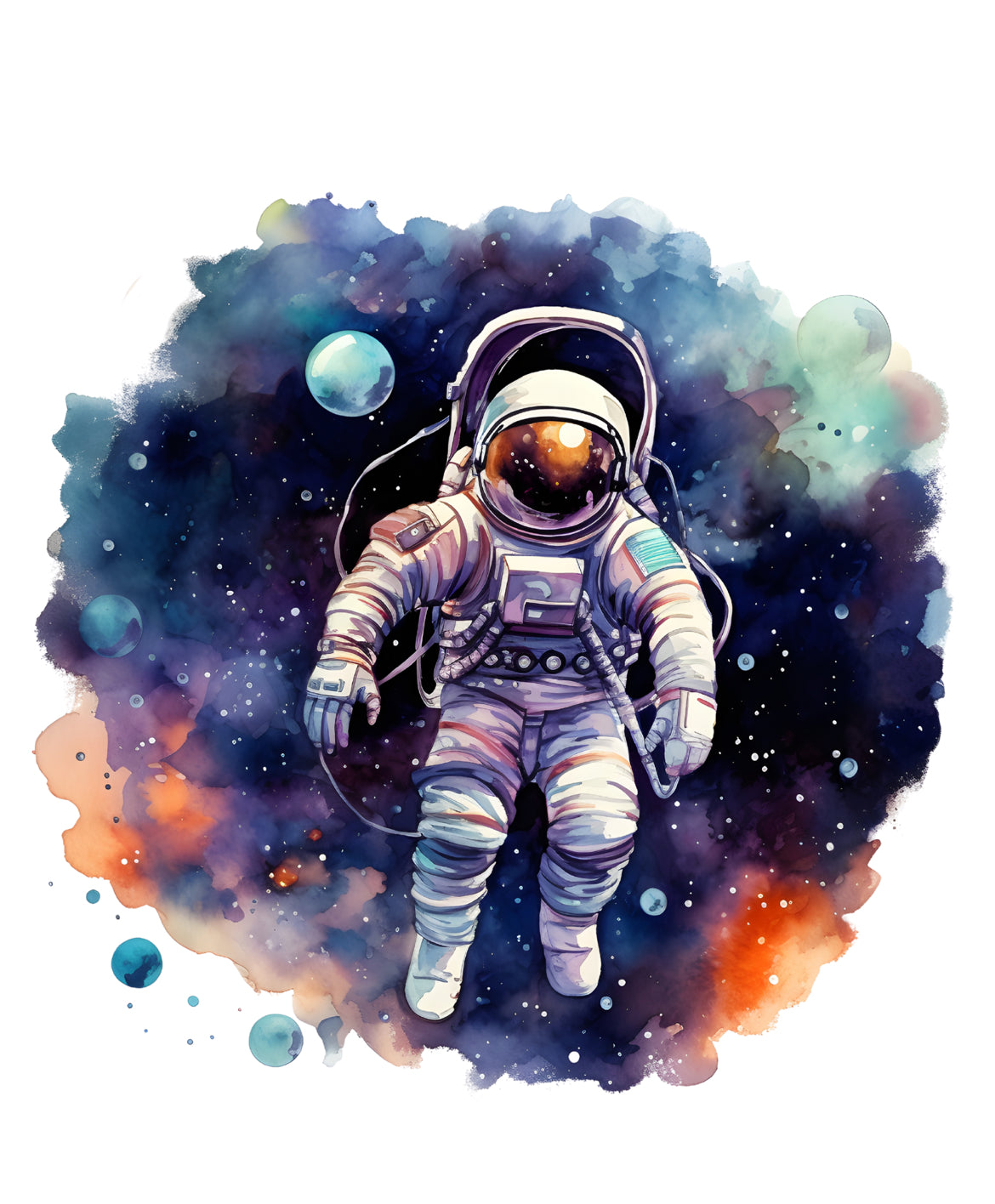 Bügelbild „Astronaut“