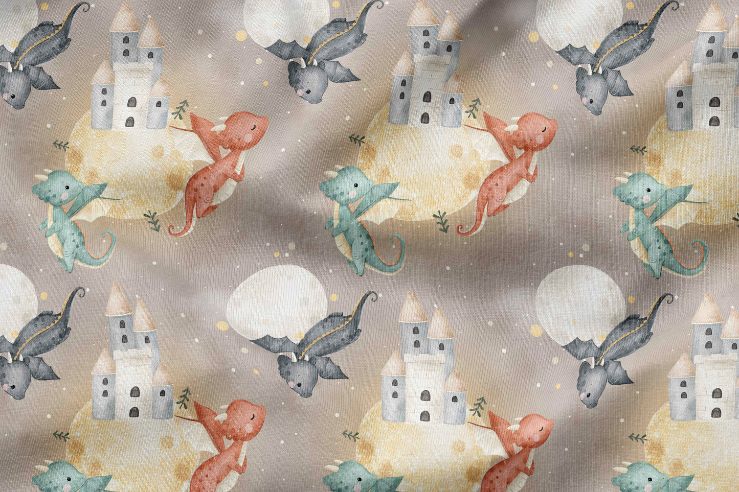 French Terry Eigenproduktion „Drachen“