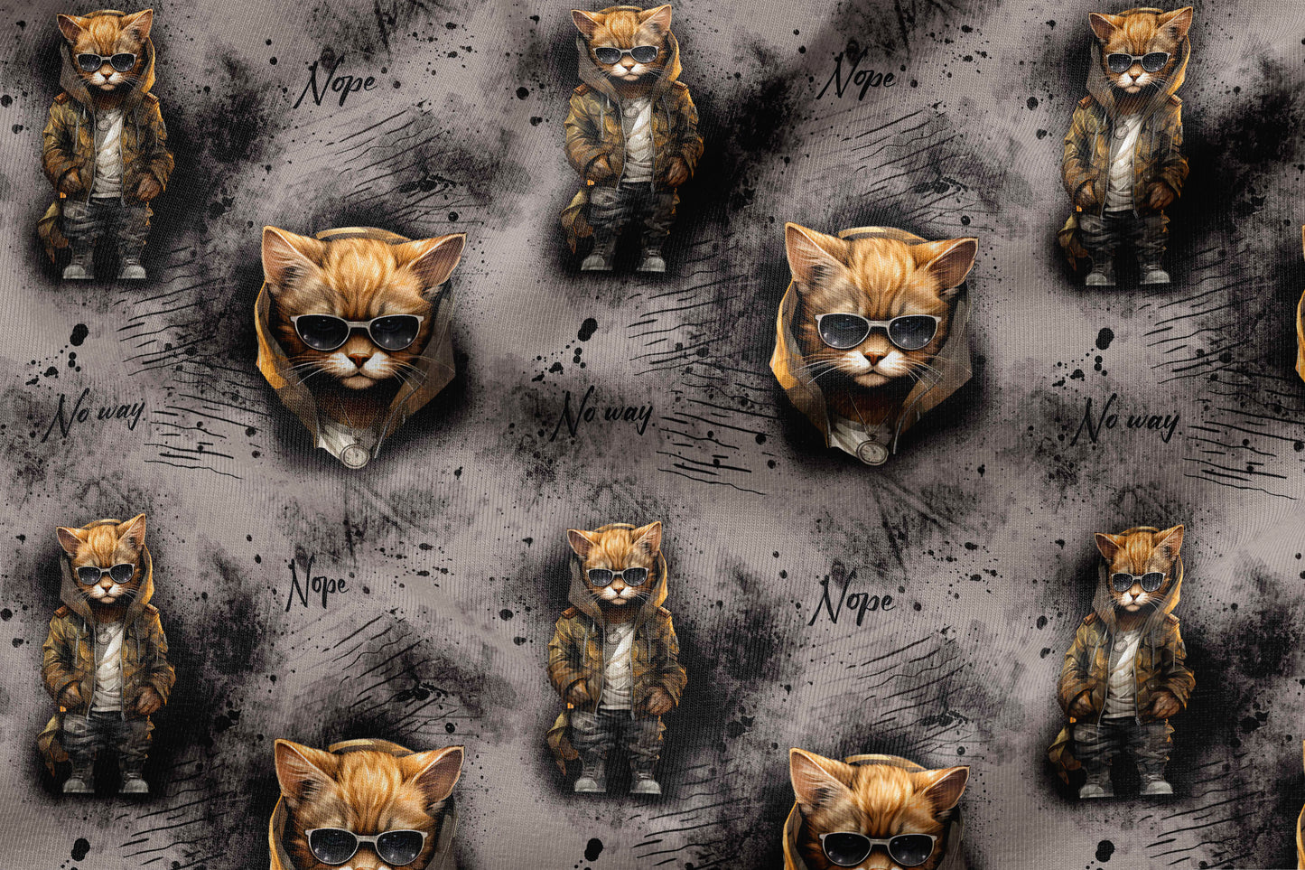 French Terry Eigenproduktion "Nope"